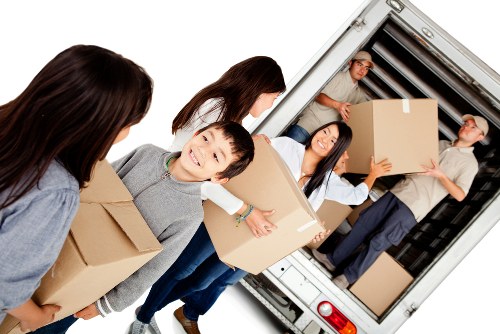 House removal team working in New Eltham on a residential move