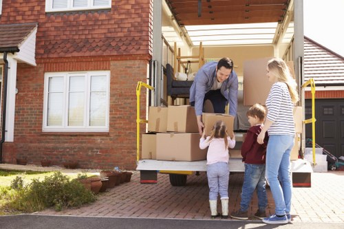 House movers helping with a residential move in New Eltham