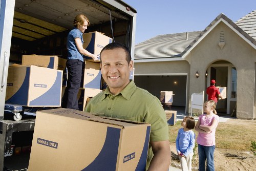 Loading furniture for a house or flat move in New Eltham