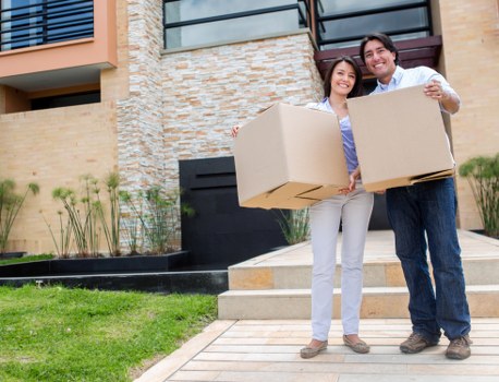 Careful boxing and labelling during a New Eltham relocation