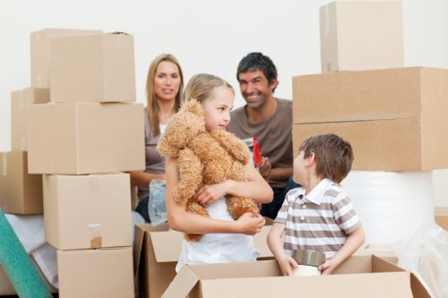 Checklist and preparation scene for a move in New Eltham